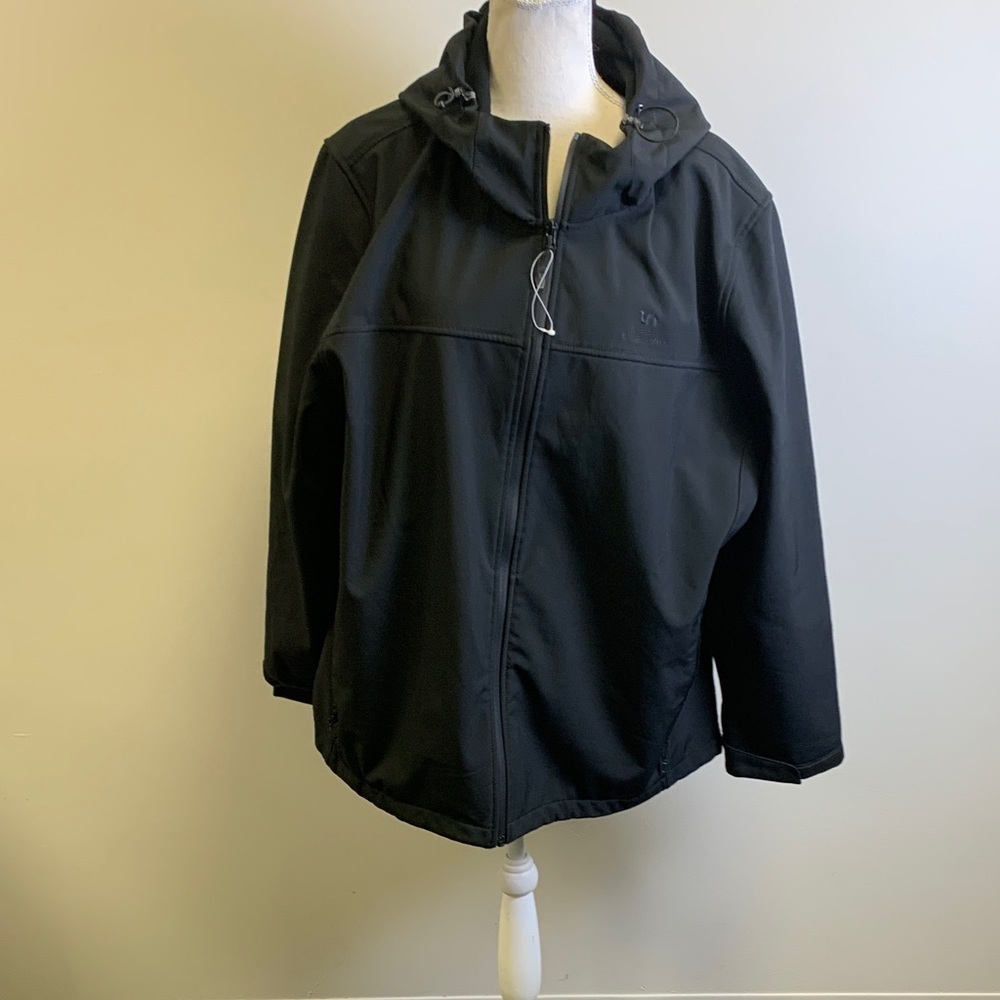 Women's Black Hooded Jacket